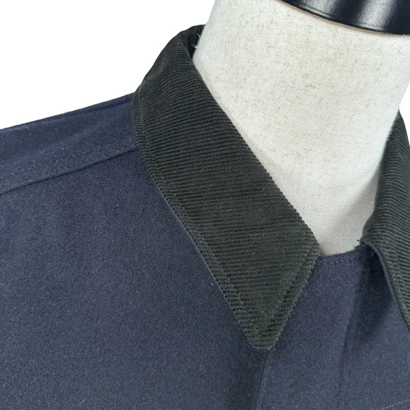 Carhartt Junya Watanabe Comme des Garçons Mens Blue Reflector Work Jacket Size M